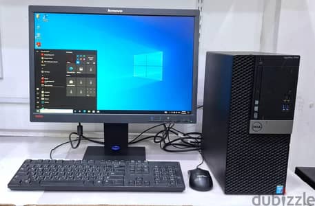 Offer DELL i7 7th Gen Computer 22" Monitor NVidia 4GB Graphic 16GB RAM