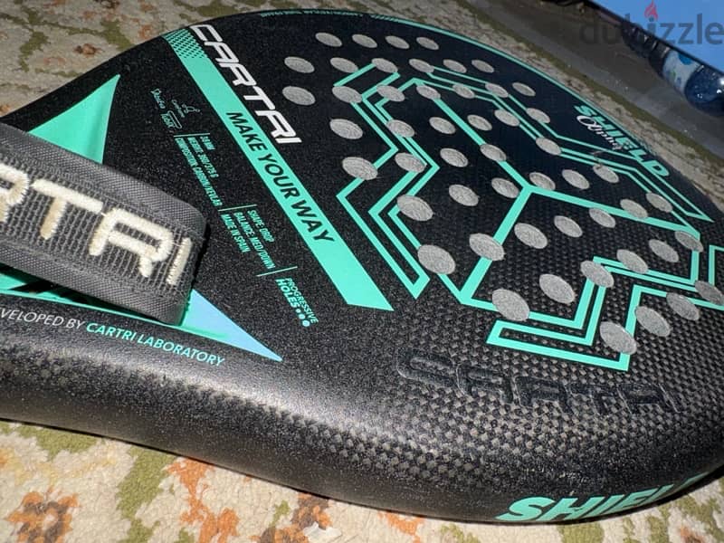 Padel Cartri Shield elite good condition 1