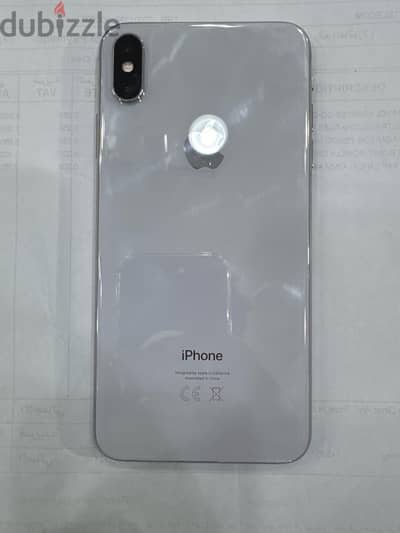 iPhone XS maxs   256 gb silver