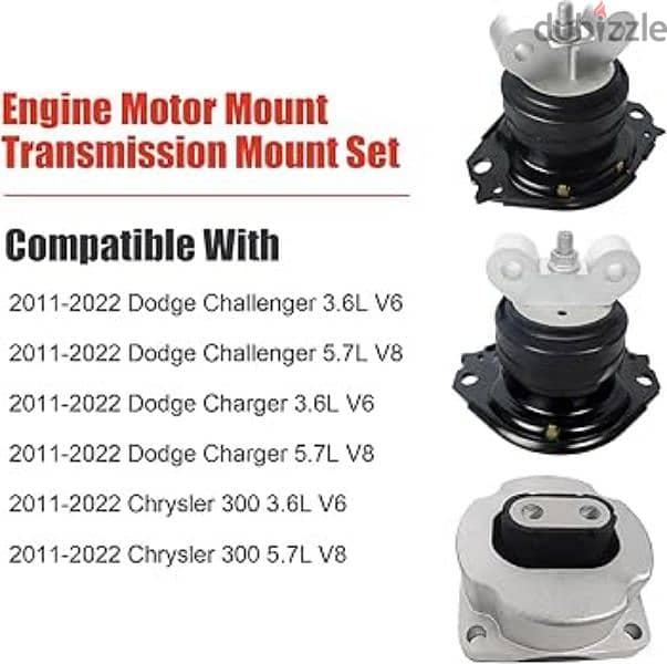 Engine Motor Mount Transmission Mount Set  New in packing 1