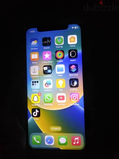 iphone x 64gb icloud bypassed sim not work and back broke