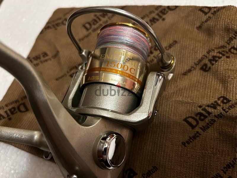 Daiwa Emblem-X1500C fishing reel 4