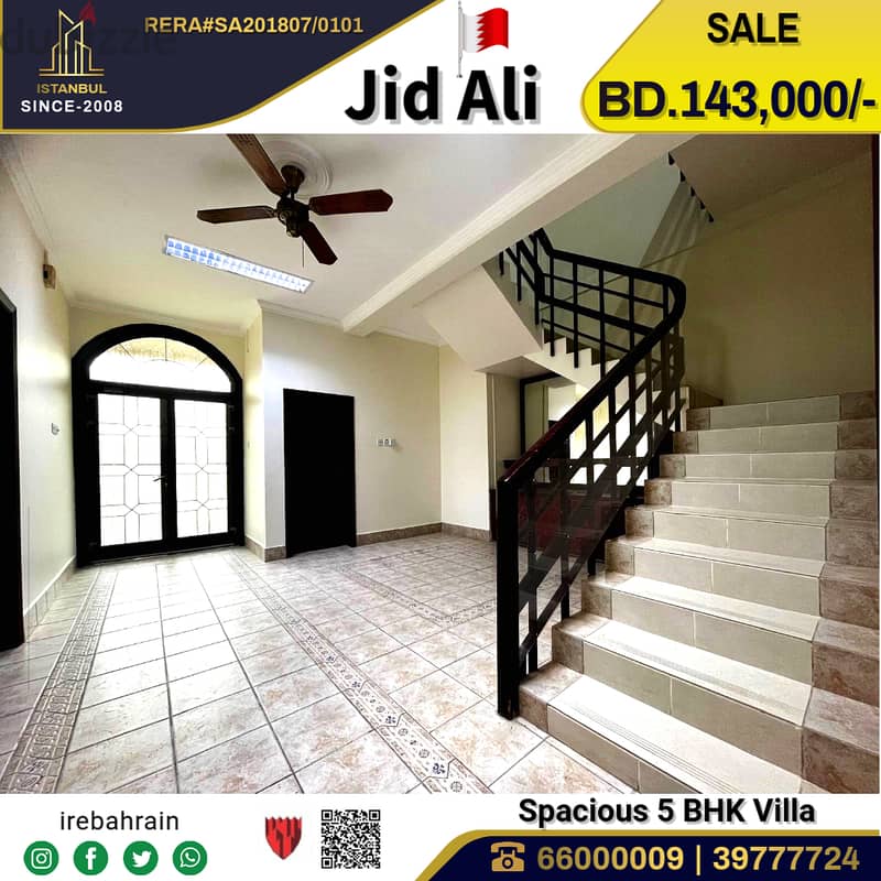 Beautiful Villa for Sale in Jid Aali 1