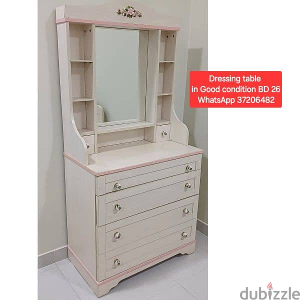 4 Door wardrobe and other items for sale with Delivery 5