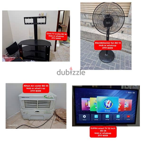 Variety of All type household items for sale with delivery 11