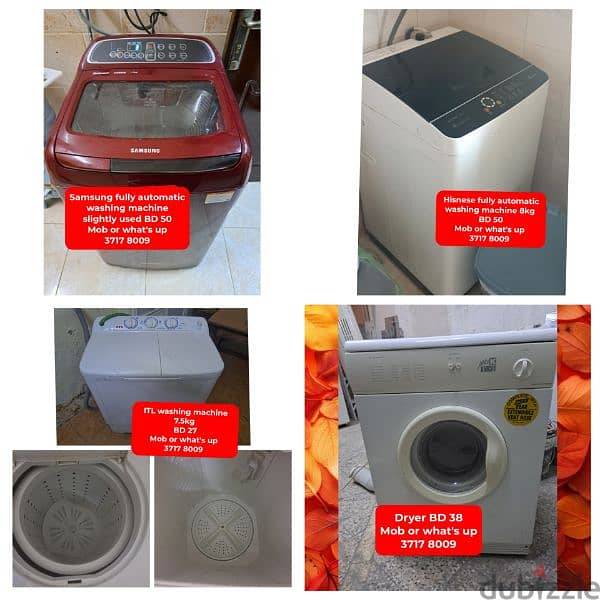 All type splitunit window Ac fridge washing machine cooking range4sale 8