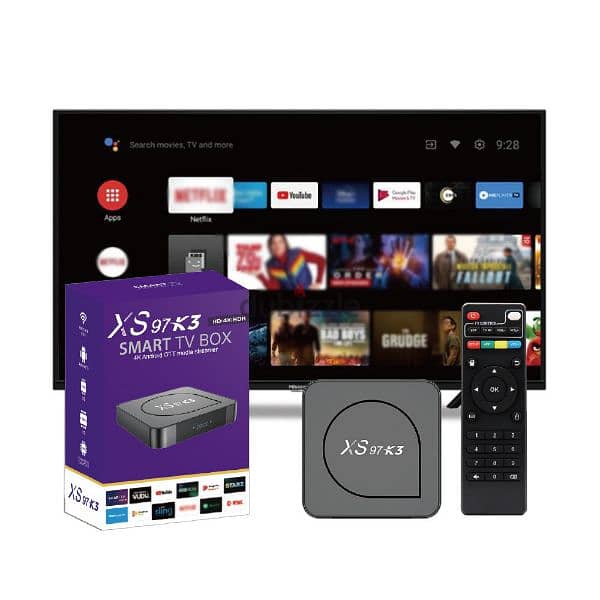 4K Android TV BOX RECIEVER/TV CHANNELS WITHOUT DISH/SMART TV BOX 0