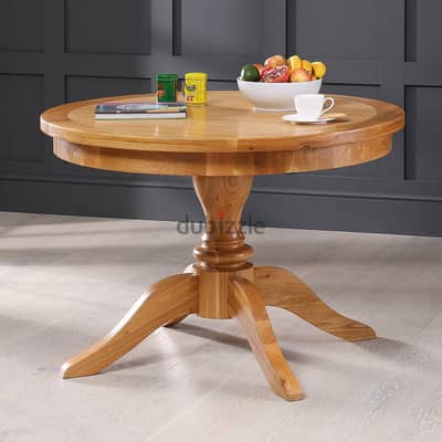 Round wooden table for sale - excellent condition