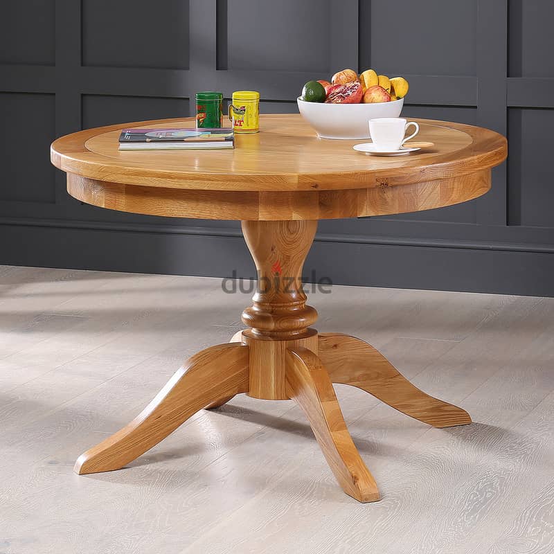 Round wooden table for sale - excellent condition 0