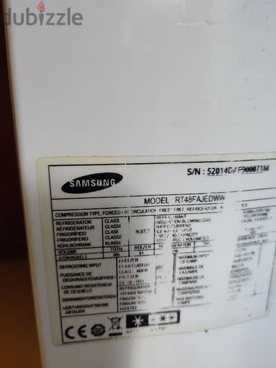 480 ltr Samsung fridge for sale