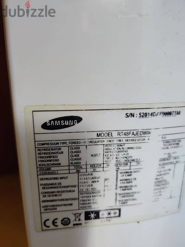 480 ltr Samsung fridge for sale 0