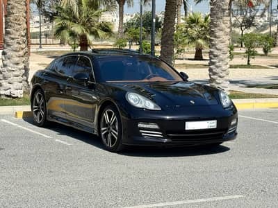 Porsche Panamera 4S 2013 black