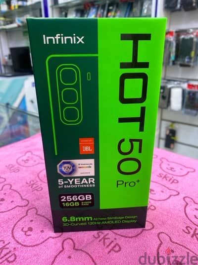 Infinix hot 50 pro plus 8+8 gb ram 256gb storage like brand new