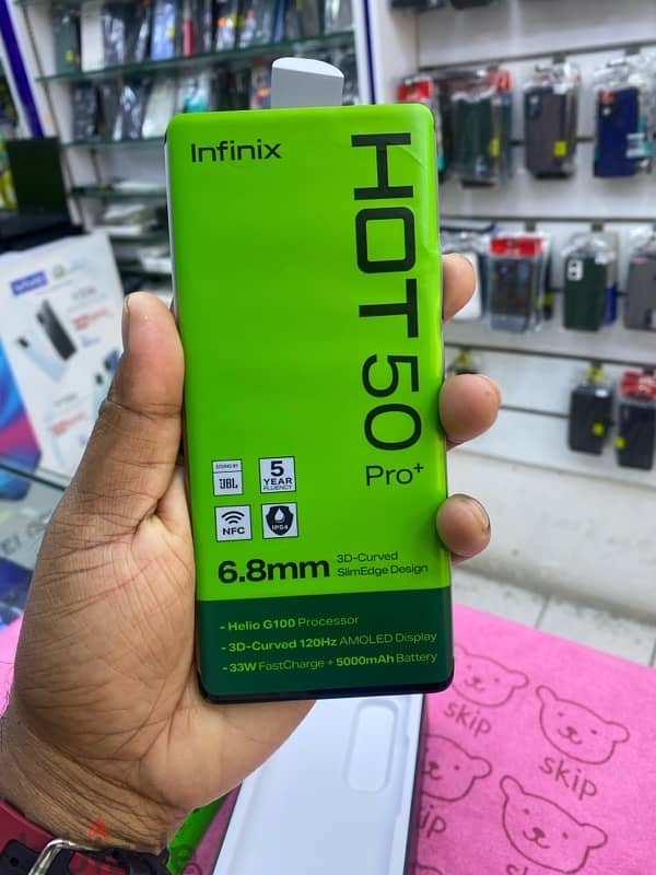 Infinix hot 50 pro plus 8+8 gb ram 256gb storage like brand new 2