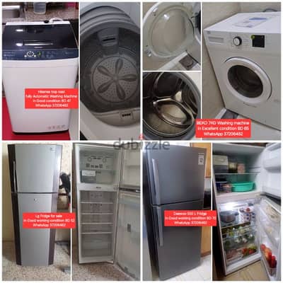 Hisense 8kg washing machine and other items for sale