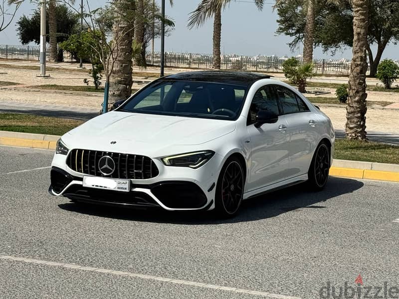 Mercedes-Benz CLA 45 AMG 2020 white 1