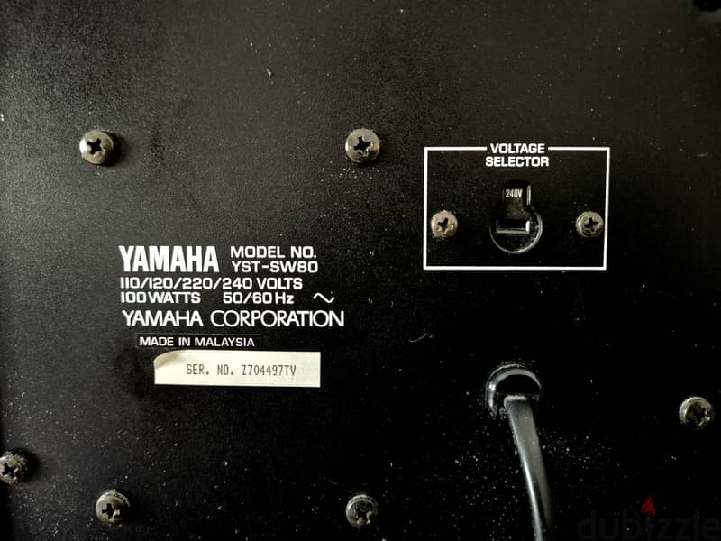 YAMAHA Subwoofer 3