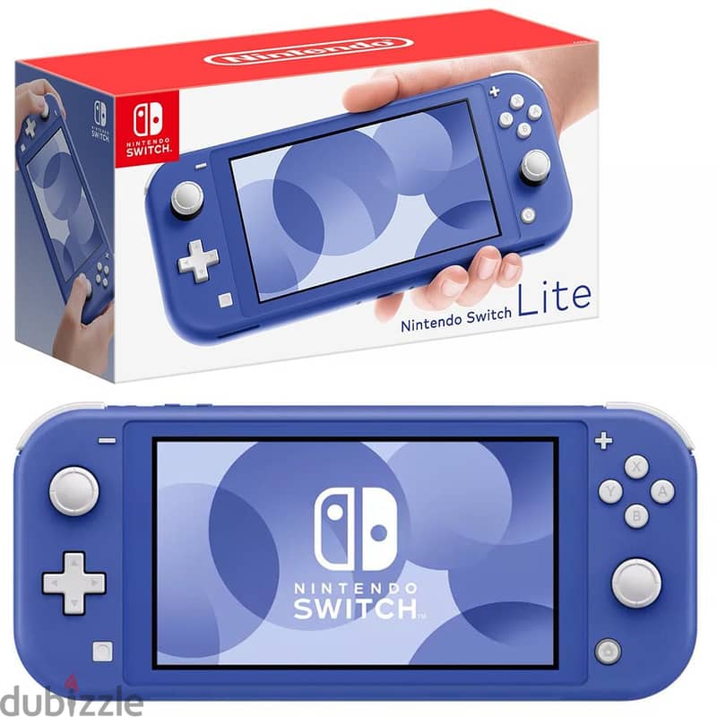 Nintendo Switch Lite With Games 0