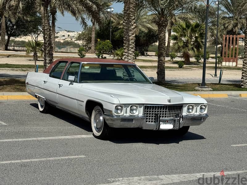 Cadillac Fleetwood 1971 white 0