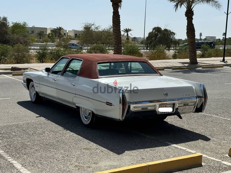 Cadillac Fleetwood 1971 white 7