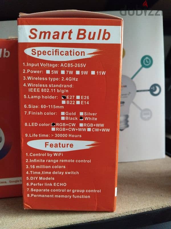 Smart bulbs - 2 units 2