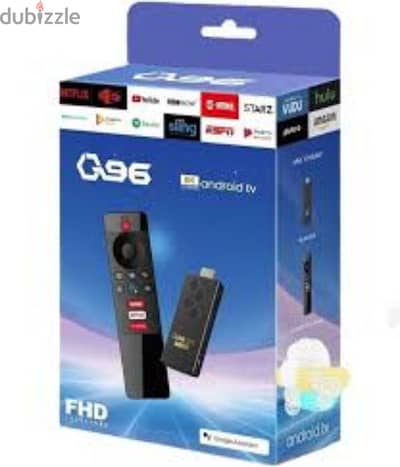 Q96+ Tv Stick With Free Subscription