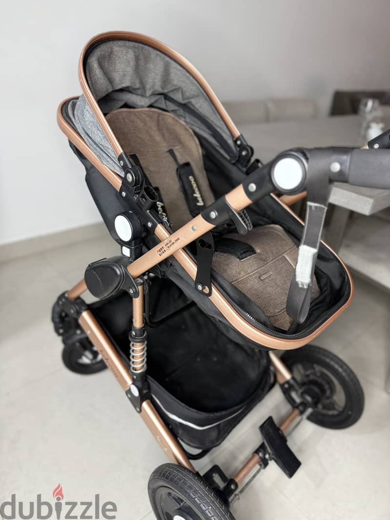 Stroller and infant car seat 0