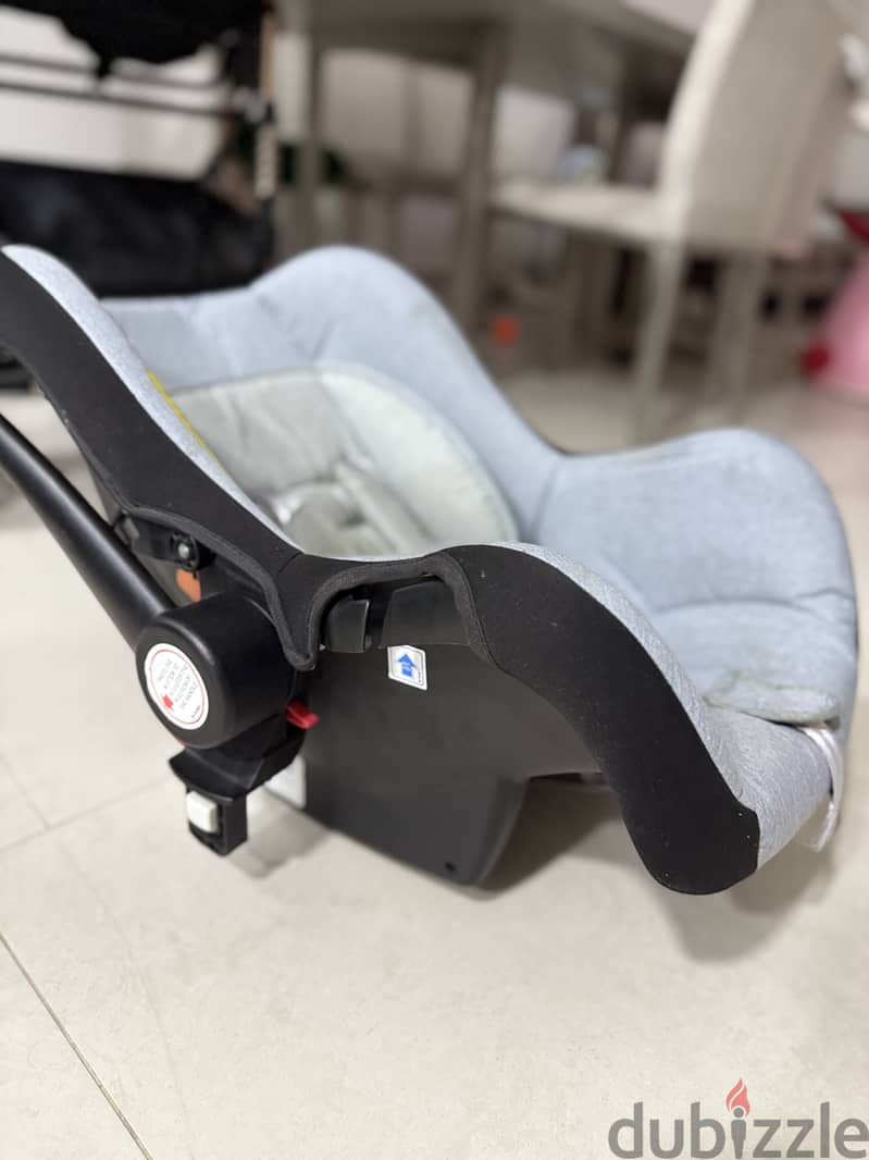 Stroller and infant car seat 3