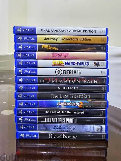 PS4 Games in Excellent Condition - first owner