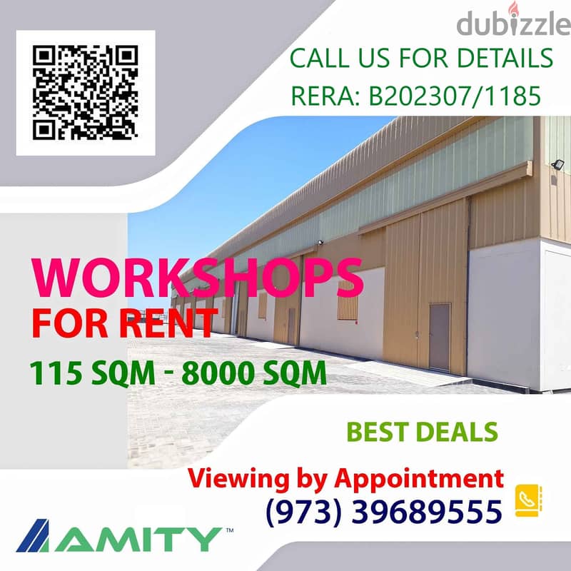 CHEMICAL - MATERIAL STORE for Rent Near Alba - Enquiries Call 39689555 0