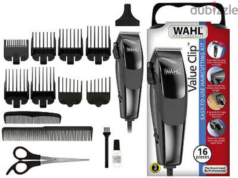 WAHL HAIR CUTTER 16 PICES 1