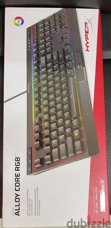 Keyboard hyperx alloy core RGB