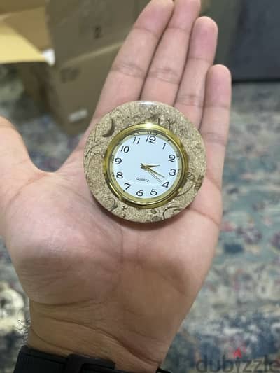 marble clocks brand new