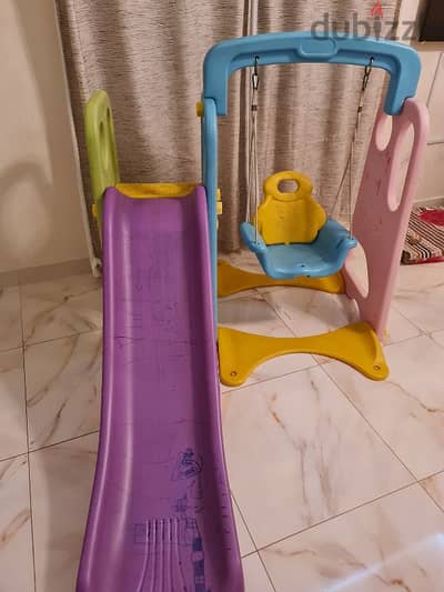 kids swing slide