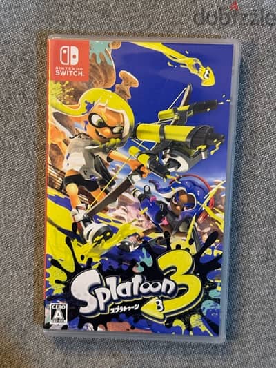 like new condition: SPLATOON 3