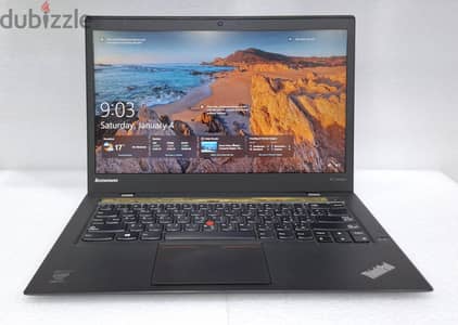 LENOVO X1 Carbon Core i7 Laptop 14" FHD Screen 8GB RAM + M. 2 256GB SSD