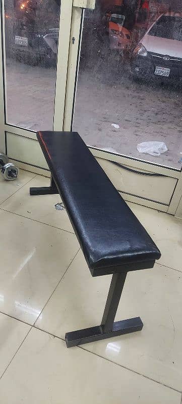 heavy duty bench straight with many weight and dumble all 35bd 3