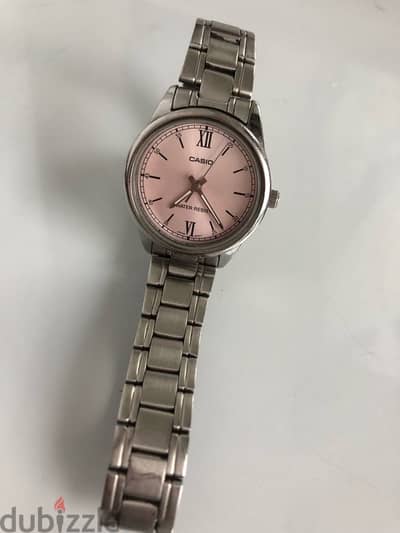 Casio ladies silver watch