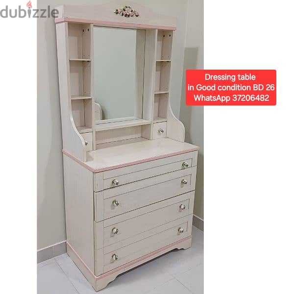 Dressing table and other items for sale with Delivery 3