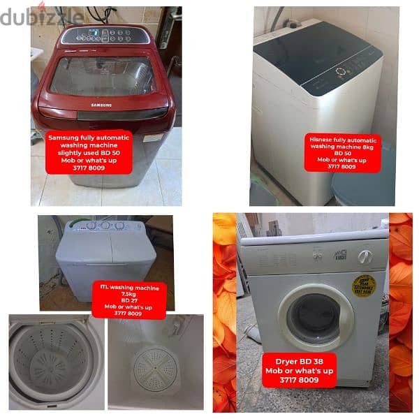 variety of fridge washing machine splitunit for sale with delivery 2