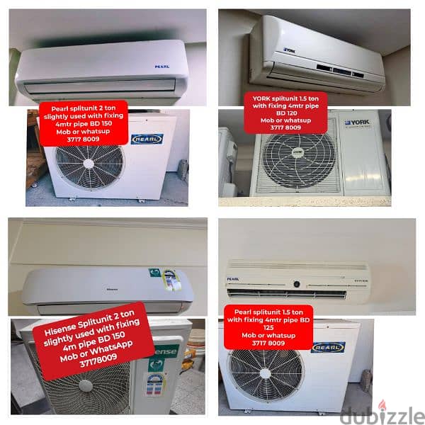 variety of fridge washing machine splitunit for sale with delivery 4