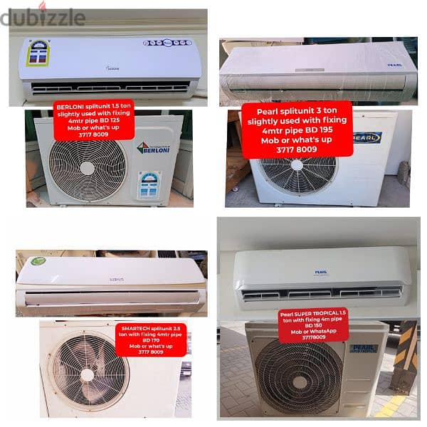 variety of fridge washing machine splitunit for sale with delivery 7