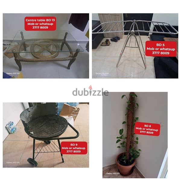 variety of Dinning table and other household items for sale 5