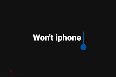 won't iphone