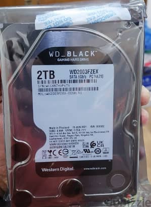 Western Digital WD BLACK Hard Drive  2TB 7200RPM