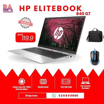 HP E L I T E B O O K 840 G7 i5-10th Generation