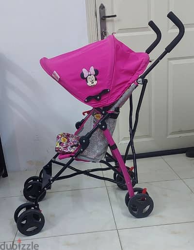 Disney Princess Printed Baby Stroller