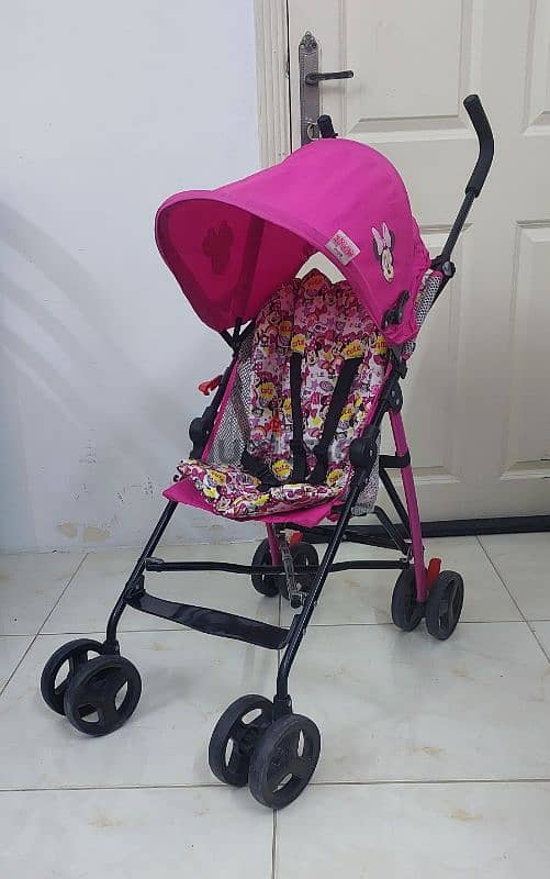 Disney Princess Printed Baby Stroller 2