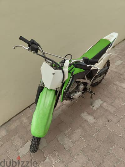 2014 Kawasaki KLX140 (mid-frame)