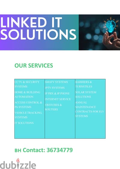 We provide all type of IT Solutions